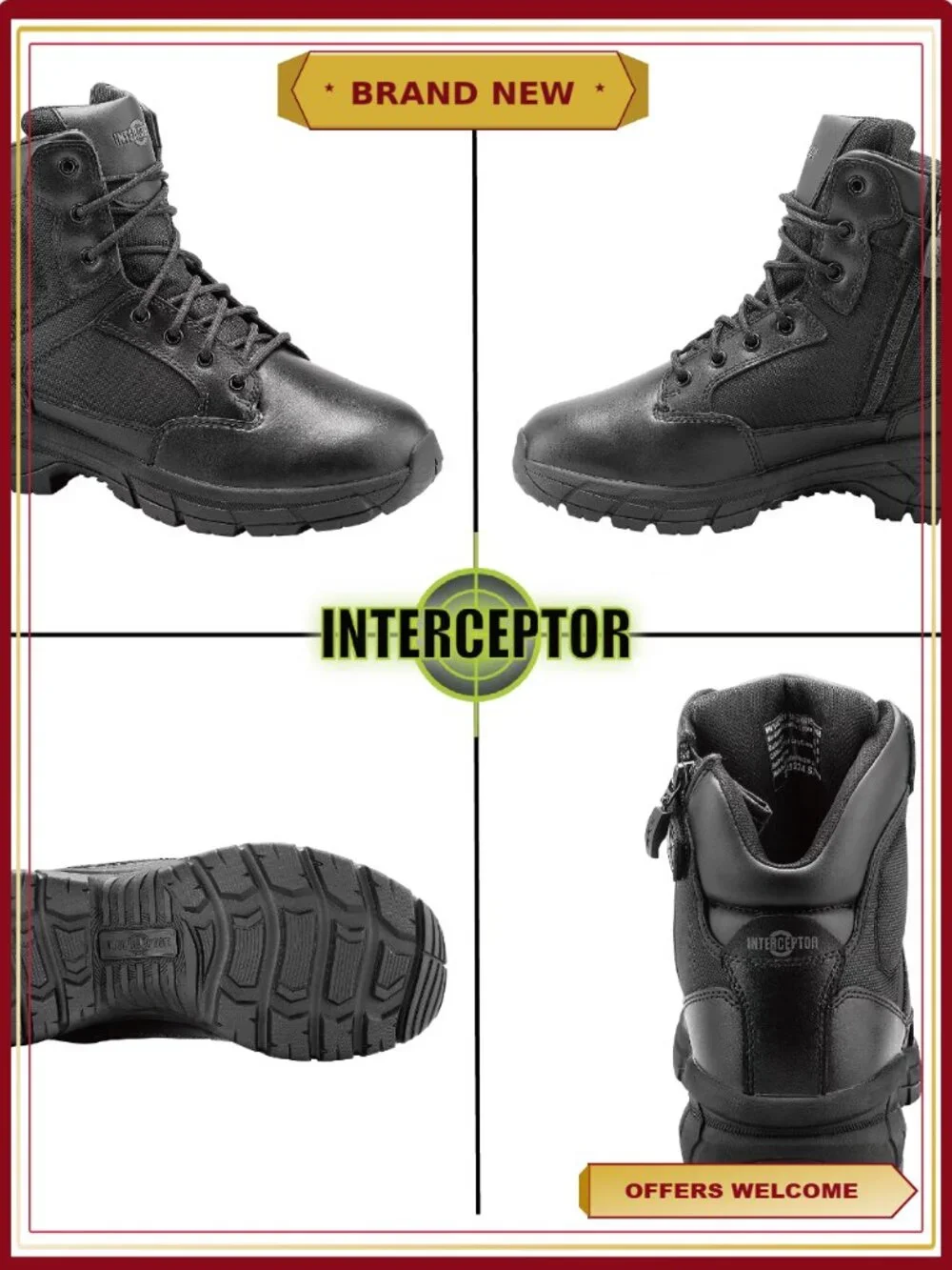 Men's Zippered 6